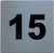 unit number 15