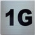 Sign Apartment number 1G