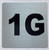 unit number 1G