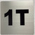 unit number 1T