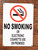 SIGN NO Smoking OR Electronic Cigarette USE ON Premises- NYC Smoke Free ACT