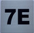 unit number 7E