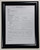 LOBBY FIRE SAFETY PLAN FRAME - BLACK (STANDARD - ALUMINUM 8.5 x 11 )