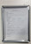 FIRE SAFETY PLAN FRAME - SILVER (STANDARD - ALUMINUM 8.5x11)