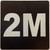 Sign Apartment number 2M