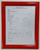Lobby FIRE SAFETY PLAN FRAME FOR HPD NYC  Sign