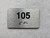 APARTMENT NUMBER 105