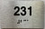 APARTMENT NUMBER 231
