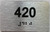 APARTMENT NUMBER 420