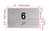 HOTEL APARTMENT NUMBER 6 SIGN
