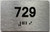 APARTMENT NUMBER 729