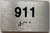 HOTEL ADA APARTMENT NUMBER 911 SIGN