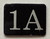Mailbox Number Unit 1A