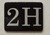 2H Floor Mailbox Number