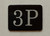 Mailbox Number Unit 3P