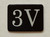 Mailbox Number Unit 3V