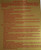 LOBBY Fire Safety Notice -FIRE PROOF BUILDING(gold Aluminium,8.5X11, § 408-02)
