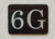 Mailbox Number Apt 6G
