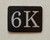 Mailbox Number Unit 6K