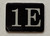 Mailbox Number Unit 1E