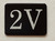 Mailbox Number Apt 2V