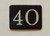 Mailbox Number Unit 4O