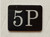 Mailbox Number Unit 5P