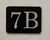 Mailbox Number Apt 7B