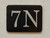 Mailbox Number Apt 7N