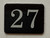 Mailbox Number Unit 27th