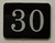 Mailbox Number Unit 30th