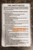 DOB DOOR Fire Safety Notice -FIRE PROOF BUILDING