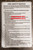 BLACK - FULL S PACKAGE WITH extra large  BLACK DISPLAY BOARD- COMPLIANCE SIGN