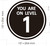Signage  YOU ARE ON LEVEL 1 STICKER/DECAL