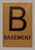 BRAILLE BASEMENT SIGN