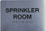 BRAILLE SPRINKLER ROOM SIGN
