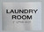 ADA LAUNDRY ROOM SIGN