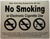 No Smoking Or Electronic Cigarette Use