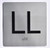 ADA ELEVATOR JAMB- LL SIGN