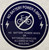 No Battery power E-Bikes sign (ALUMINIUM 6X6 BLUE)