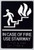 HOTEL IN CASE OF FIRE USE STAIRWAY SIGN