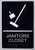 BRAILLE JANITORS CLOSET SIGN