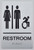 HOTEL ADA NYC RESTROOM SIGN