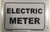 ELECTRIC METER   Signage