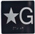 HOTEL STAR G (STAR GROUND) ELEVATOR JAMB PLATE SIGN