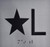 ADA STAR L (STAR LOBBY) FLOOR ELEVATOR JAMB SIGN