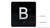 BRAILLE B ELEVATOR JAMB PLATE SIGN