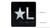 HOTEL ADA STAR L (STAR LOBBY) ELEVATOR JAMB PLATE SIGN