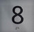 TACTILE HOTEL 8TH FLOOR ELEVATOR JAMB PLATE SIGN