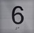 HOTEL 6TH FLOOR ELEVATOR JAMB PLATE SIGN